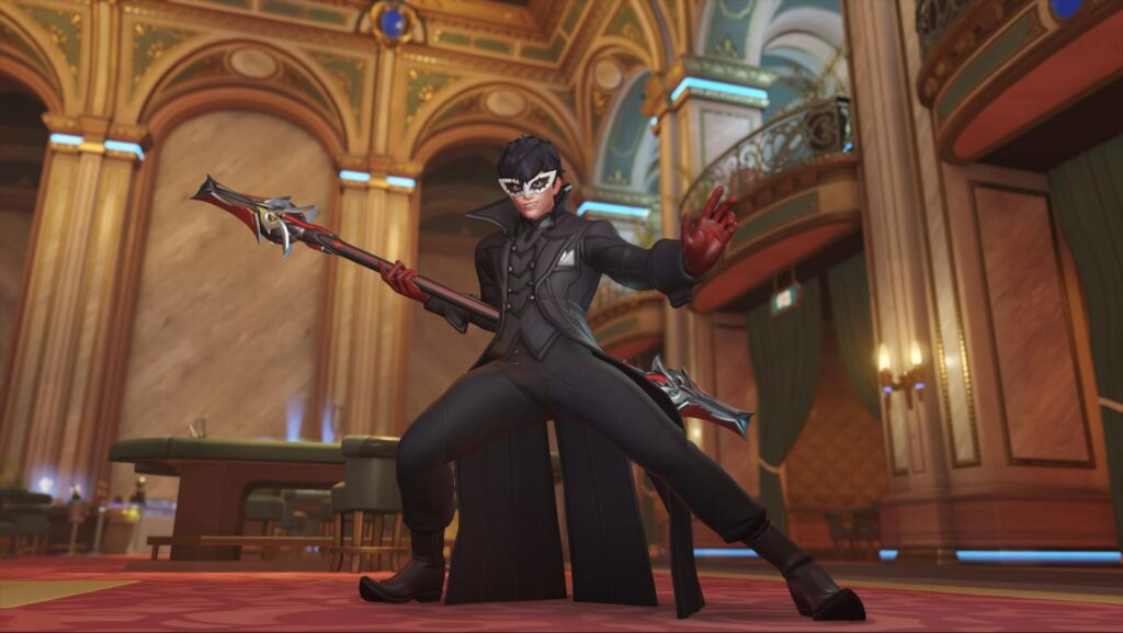 Wuyang in Joker outfit