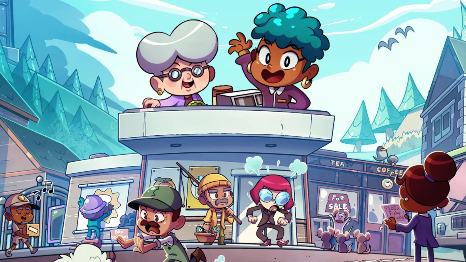 Grab a copy of Discounty, the cozy capitalism simulator, for free from us