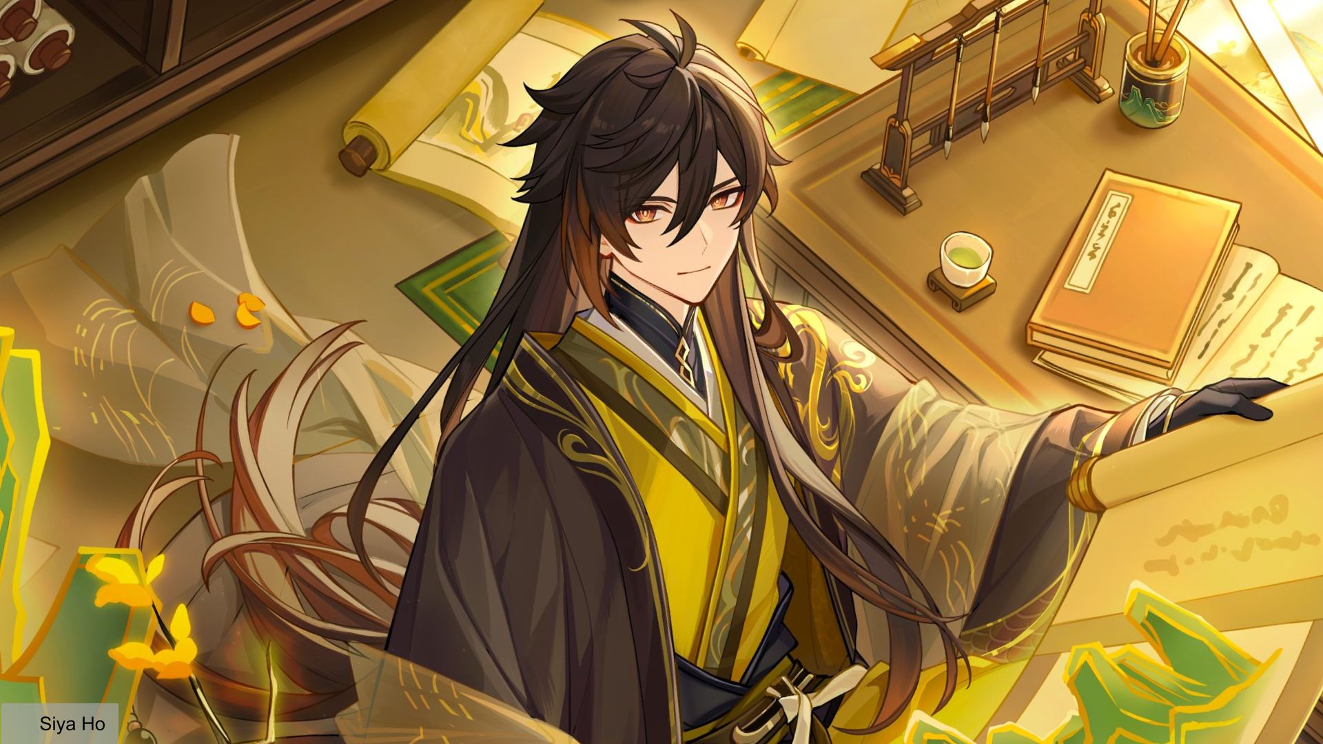 These Genshin Impact HoYoFair artworks make me wish for more skins