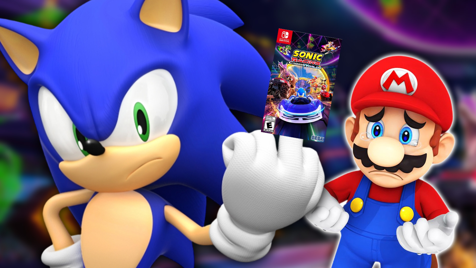 Sonic Racing Crossworlds throws heavy punches at Mario, but who’s the winner?