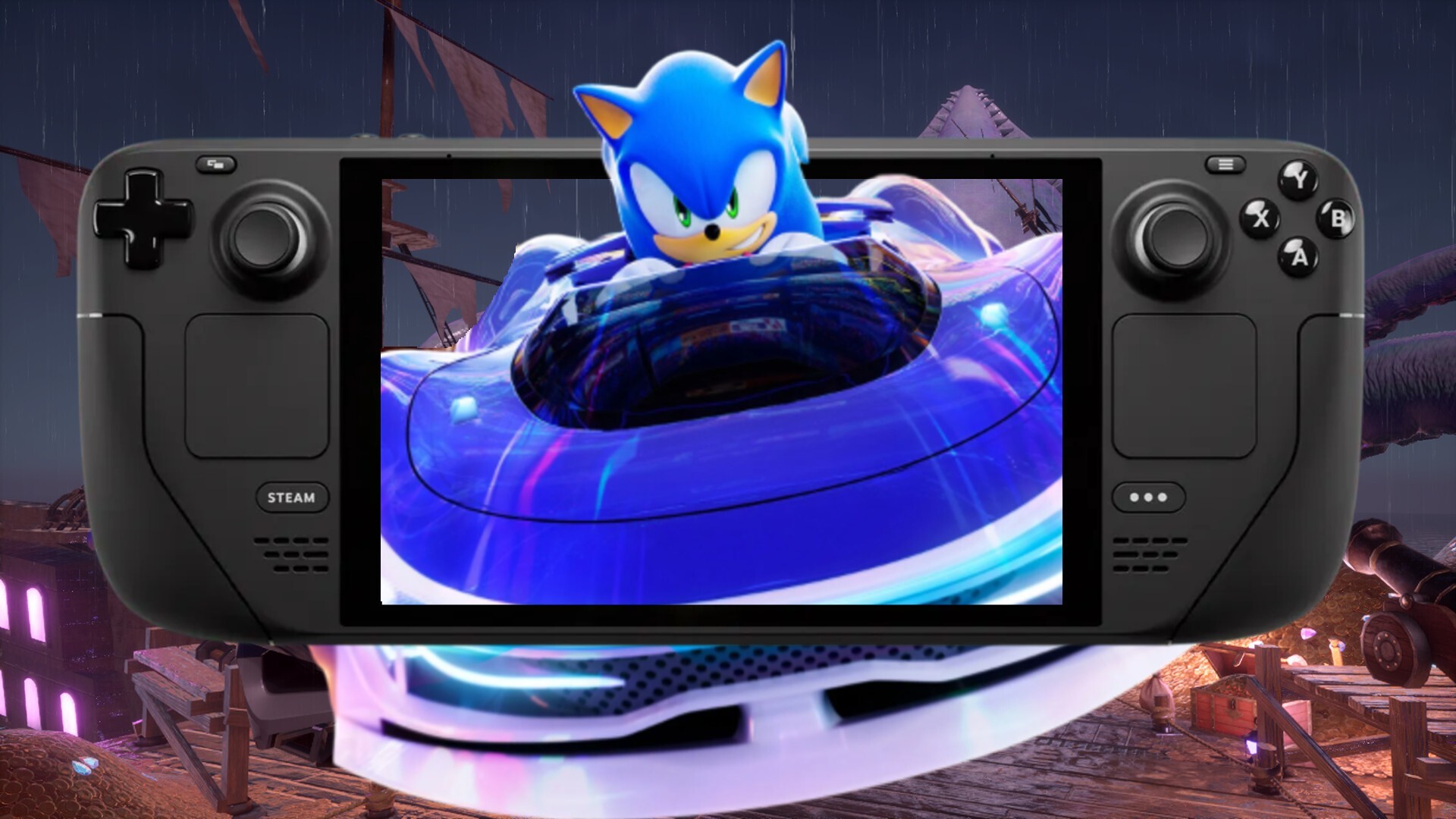 You could get Sonic Racing CrossWorlds on your Steak Deck for less than $5