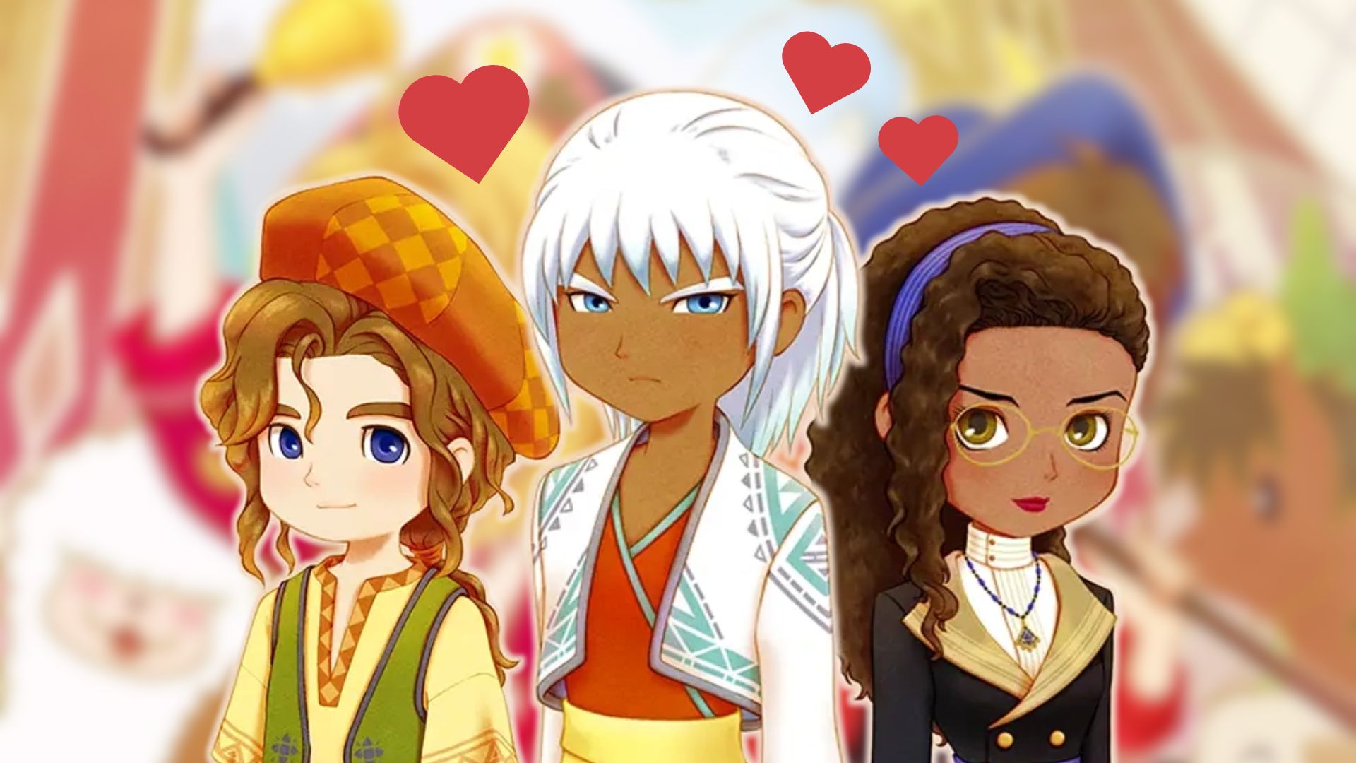 All Story of Seasons: Grand Bazaar bachelors and bachelorettes